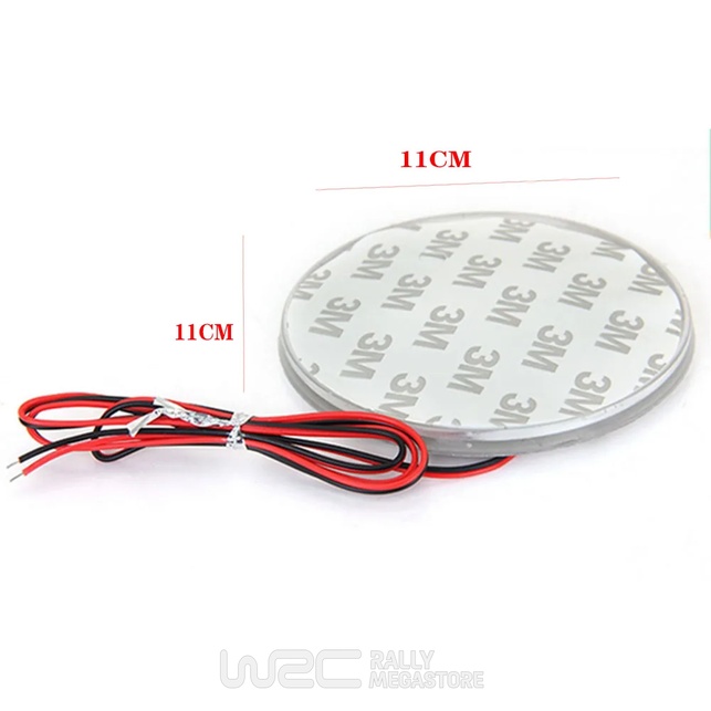EMBLEME LOGO VW LED ROUGE POUR CALANDRE VOLKSWAGEN